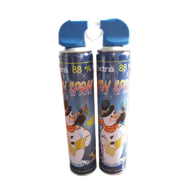 Quality OEM Multipurpose Artificial Snow Spray For Christmas Trees Tin Material for sale