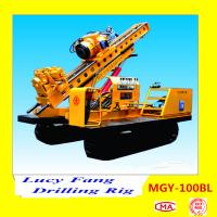 China China MGY-100BL Crawler Rock And Soil Anchor Drilling Rig With Hydraulic Chuck factory