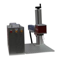 China 0.5Mm Depth Mini Laser Marking Machine For Metal Nameplate , Fibre Laser Marking Machine factory