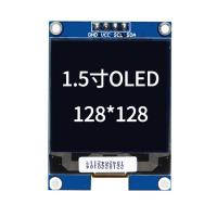 China 1.5 Inch OLED Display Panel Module Unit 128x128 Pixels 4 Pins I2C Interface With LED Display Controller factory