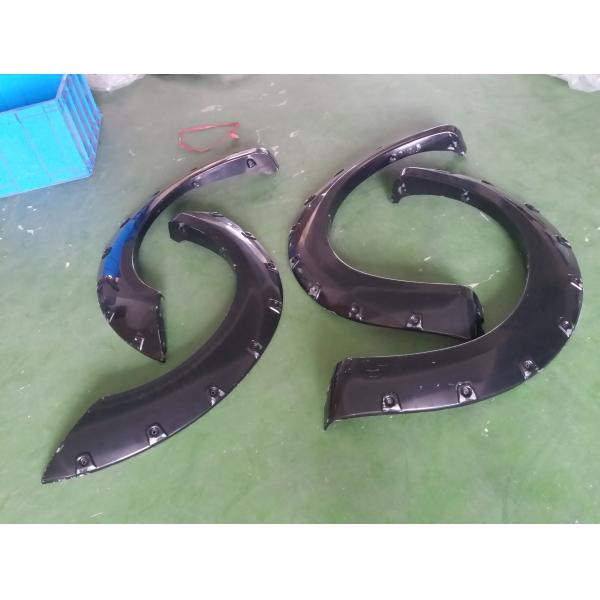 Quality 4 doors Truck 4x4 Wheel Arch Flares For Nissan Navara D40 Parts With Rubber Trim for sale