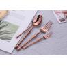 China NEWTO NC021 Stainless Steel Cutlery Set Rose Gold Mirror Polish  Le posate  Talheres factory