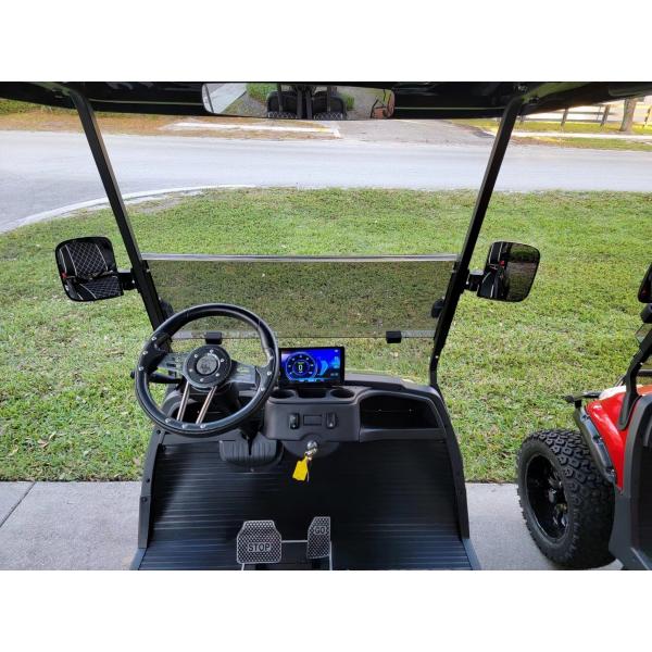 Quality China Golf car 48V5KW fast speed 25mph strong power supply long mileage for sale