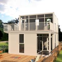 China 2 Story Container Temporary Housing Mini Prefabricated Modular Homes factory