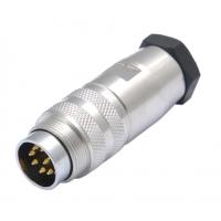 Quality circular ip67 Anti Vibration Locking Screw Design M16 8pin Metal Sensor AISG for sale
