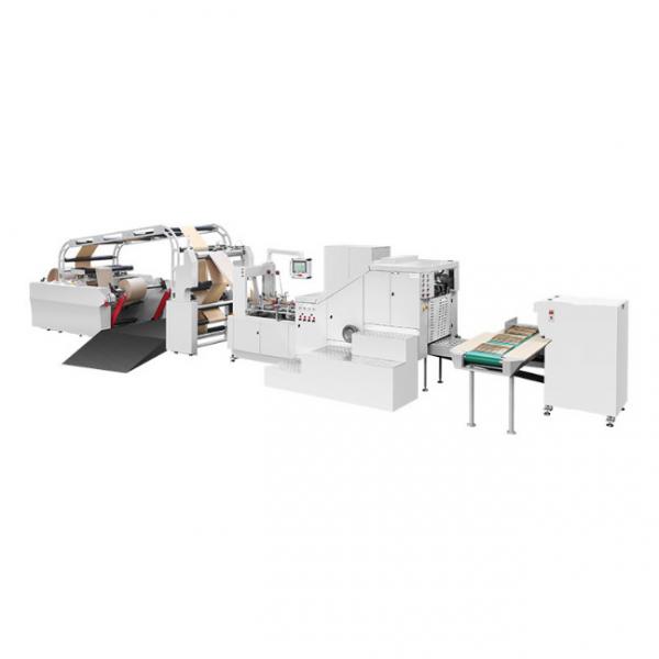 Quality Industrial Fully Automatic Paper Bag Machine For Portable Bag Making Square for sale