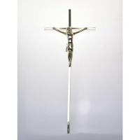 China ABS Plastic Jesus Cross Crucifix Electronic Plating Quick Delivery Coffin Decoration for sale