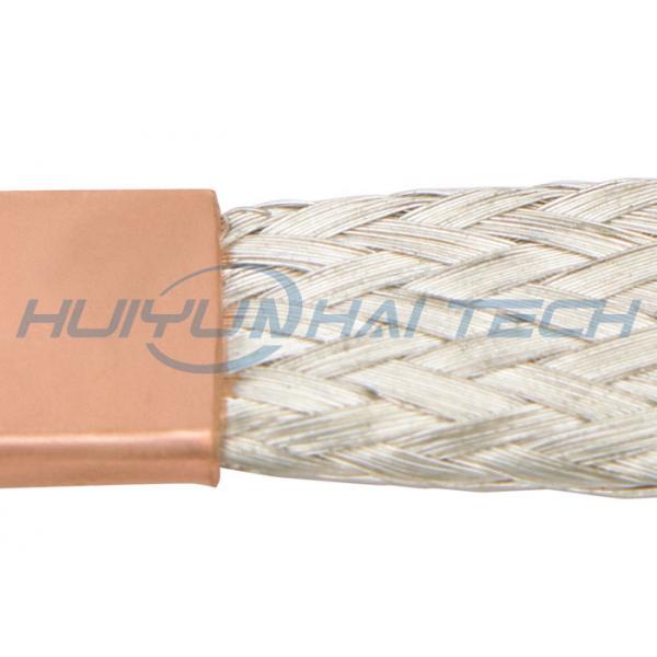 Quality Flame Retardant Insulation Tinned Copper Braided Sleeving For Electrical / for sale