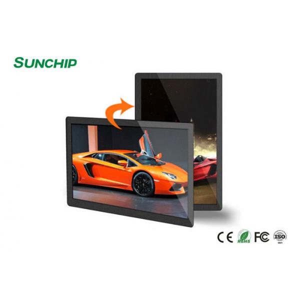 Quality 23.8'' 24'' 27'' Wall Mounted Advertising Display , Interactive Digital Display for sale
