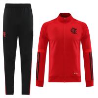 China Red Club Sport Tracksuit Set Polyester Football World Cup Tracksuit factory