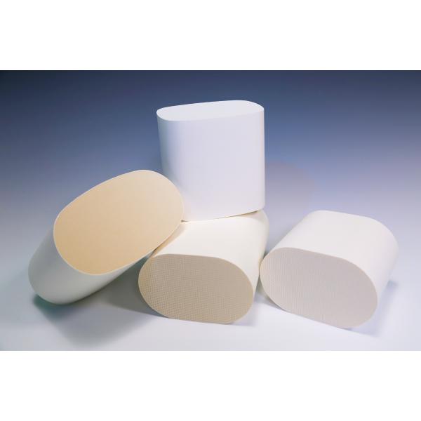Quality White Honeycomb Ceramic Filter Custom For Catalyst  Supports for sale