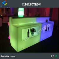 China plastic muti-color illuminated modern home mini bar counter design for sale factory