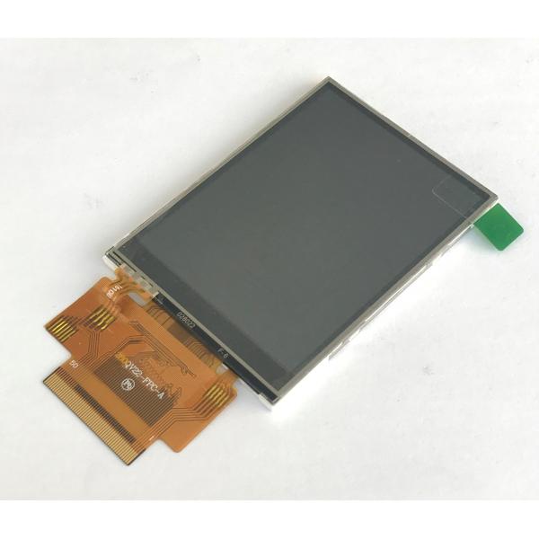 Quality 2.8 Inch 9 Bit IPS Viewing 50 Pin LCD Display Module Resistive Touch for sale