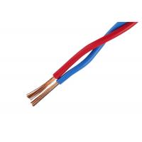 Quality Twisted Twin Wire 2x0.5mm2,2x0.75mm2,2x1.5mm2,2x2.5mm2 With Red and Blue Colour for sale