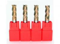 China Customized Lathe Drill Bits 4 Flutes HRC55 / 50 / 65 For Milling Cutter factory
