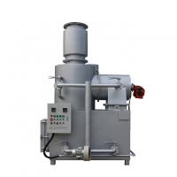 China 2300 kg Weight 10-500 kg/hr Smokeless Incinerator For Hospital Waste Disposal Machinery factory