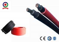 China Chemicals Resistant Single Core Solar Cable , XLPE Insulation Solar DC Cable 10mm2 factory