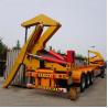 China 1020mm Length 45 Ton 40Ft Side Loader Container Trailer factory