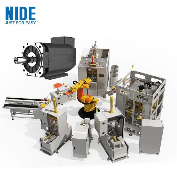 Quality Automatic Servo Motor Production Line For Stator Manufacturing for sale