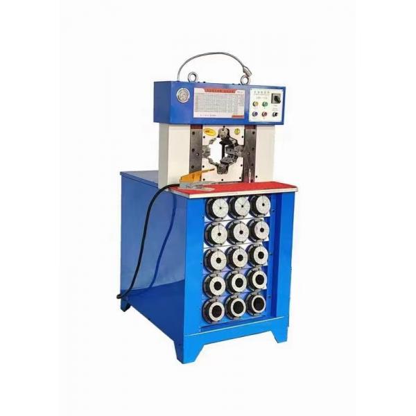 Quality Powerful Press AC Hose Crimping Machine High Pressure 15 Sets Aircon Hose for sale