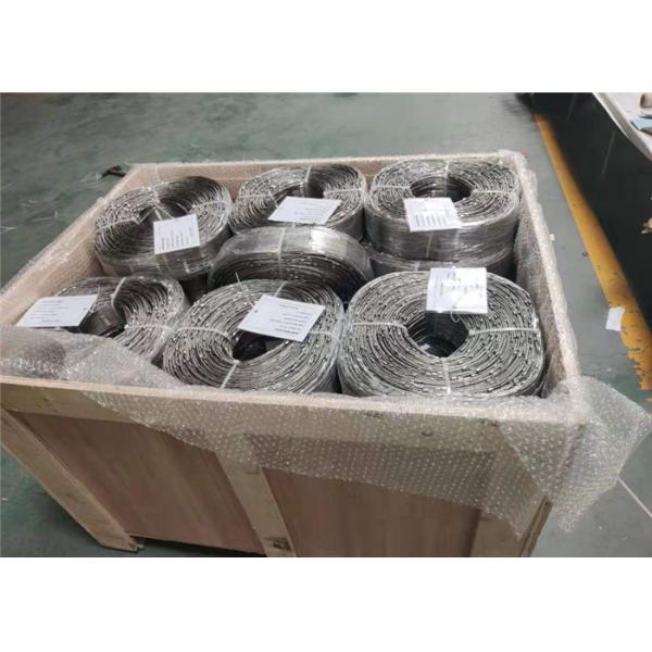 Quality High Tensile Strength Wire Rope Mesh Fencing Easy Fold For Animal Enclosure for sale