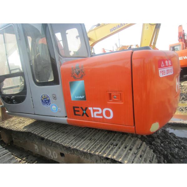 Quality EX120 2 12 Tonne Second Hand Hitachi Excavator 81 Hp Net Power With 4 Cylinders for sale