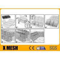 Quality 60m By 80mm Gabion Mattress Heavy Duty Galvanized Stone Filled For River Bank for sale