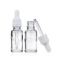 Quality 20ml Wholesale Clear Glass Dropper Bottles-Essential Oil Makeup Cosmetic Containers for sale