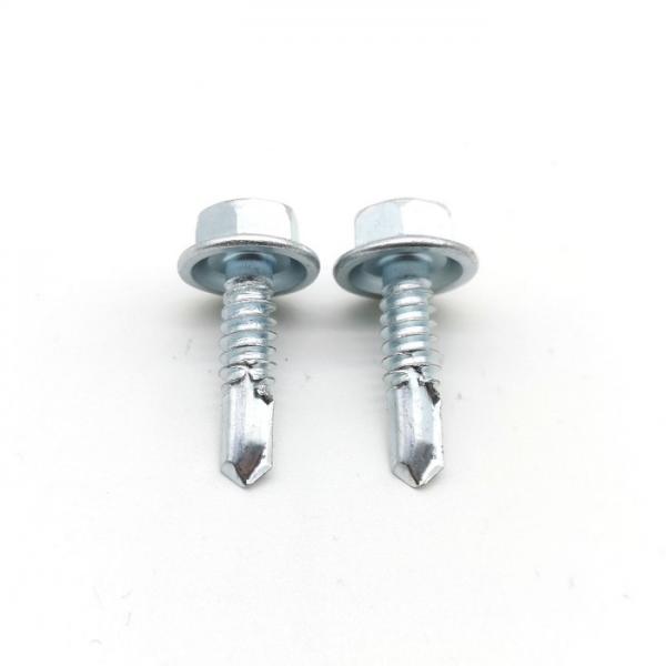 Quality Hexagon Head Self Tapping Screws For Metal Buildings DIN 7504K ST4.8 for sale
