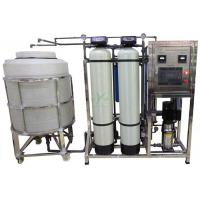 China 500lph RO Water Treatment System With Storage Tank / UV / Ozone Well Water Treatment Machine factory