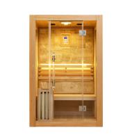Quality 2 Person Red Cedar Steam Sauna Room Indoor Sauna House 6000w for sale