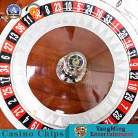 China Domestic Solid Wood Wheel 80cm Wheel Poker Table Game Table Manual Turntable factory