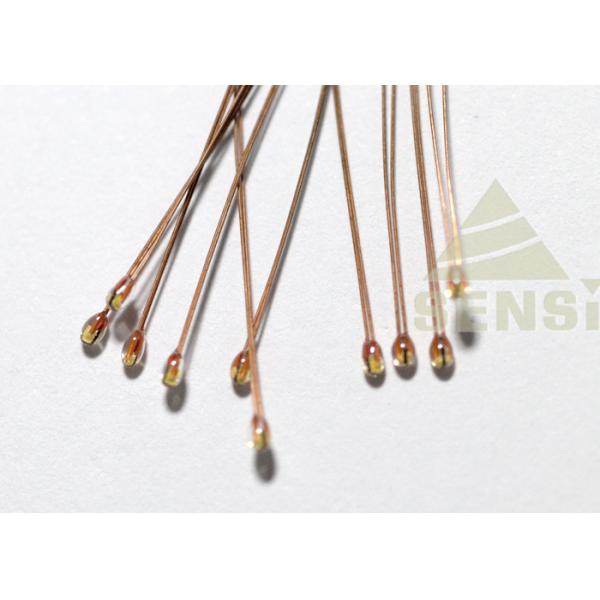 Quality Radial Glass Encapsulated NTC Thermistor For Temperature Sensing High Delicacy for sale