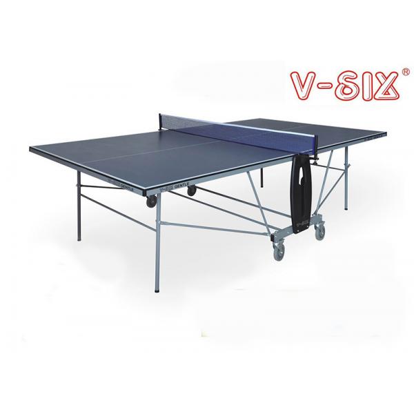 Quality Movable Portable Foldable Table Tennis Table Safe With Wheels Size Φ125mm*4 for sale