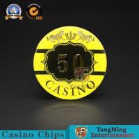 china Macao Competition Casino Poker Chips Hot Stamping Anti - Counterfeit