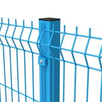 Quality Steel 3D V Mesh Security Fencing 4mm 60mm Post 50mm X 200mm for sale