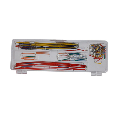 Quality Solid Solderless Breadboard Kit 14 different lengths 140Pcs Jumper Cable Kits for sale