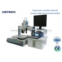 China Dual Workbenches Automatic Soldering Machine with Automatic Cleaning Function factory