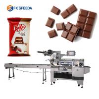 China Horizontal Pack Candy and Chocolate Bar Flow Packaging Machine FK-Z602 with Date Printer factory