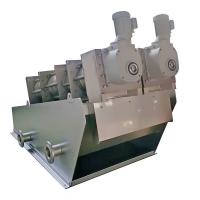 China Wastewater Treatment Screw Press Dewatering Device For Beverage Plant factory