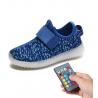 China Skate Boys Remote Control LED Shoes USB Charging For Kids Girls Sneakers factory