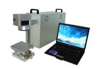 China Customrized Portable Fiber Laser Marking Machine For Metal Aluminum sheet factory