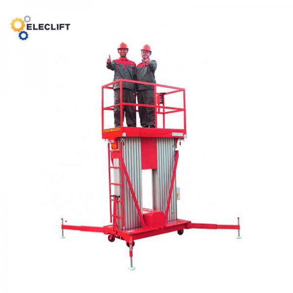 Quality Aluminum Lift Platform Self Propelled Single Man Lift Solution 8m/Min for sale