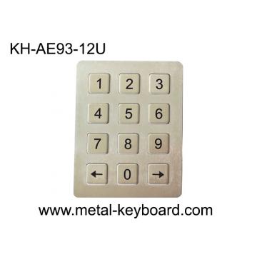 Quality Customized Numeric Stainless Steel Keypad USB Interface Metal Dome Connect PCB for sale