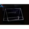 China V Shape Clear Acrylic Tabletop Sign Holders , Meeting Acrylic Table Tent Holders factory