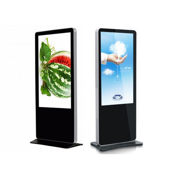Quality 65 Inch LCD Advertising Player , Touch Screen Display Stand For Information for sale
