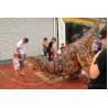 China Silicon Rubber Walking Animatronic Realistic T Rex Dinosaur Costume For Adult factory