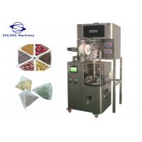 China Stand Up Loose Triangle Tea Bag Machine Nylon Packing 20-45 bags/min factory