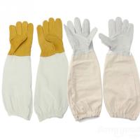 China Durable Long Beekeeping Gloves Sting Proof Bees Beekeeping Tool OEM / ODM Available factory