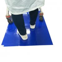 Quality OEM Sticky Mat Adhesive Low Density Polyethylene Cleanroom Adhesive Tacky Mats for sale